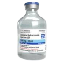 Hikma® Lidocaine Hydrochloride Injection USP w/Preservative, 2%, 50mL