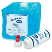Aquasonic®  100 Ultrasound Transmission Gel, 5L w/Empty 250mL Bottle, Blue