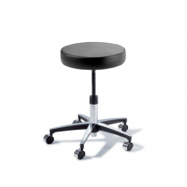 Ritter® 274 Manual Screw Adjust Stool, Obsidian