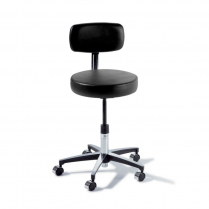 Ritter® 275 Manual Screw Adjust Stool w/Backrest
