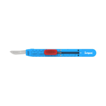 Jai Surgicals Safety Retractable Scalpel w/Handle & Disposal Lock, #11