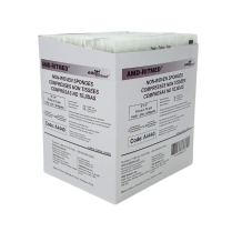 Ritmed® Non-Woven Gauze Sponges, Sterile, 4-ply, 4" x 4" - 2"s