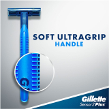 Gillete Sensor2 Plus, Facial Razor, Disposable