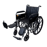DynaRide&trade; Series 2 Wheelchair, 18" x 16" Seat, Removable Full Armrests & Elevating Legrests