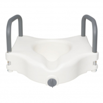 Dynarex® Locking Raised Toilet Seat with Arms