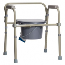 Dynarex® Folding Bedside Commode