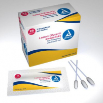 Dynarex® Lemon-Glycerin Swabsticks