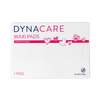 Dynacare&trade; Maxi Pads, Super w/ Wings, #4 Vending Box