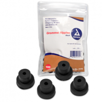 Dynarex® Black Grommet Nipples