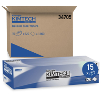 Kimtech™ Science Kimwipes Delicate Task Wipers, White, 2-Ply, 11.22" x 12.3"