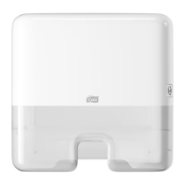 Tork Xpress® Mini Multifold Hand Towel Dispenser, Elevation, White