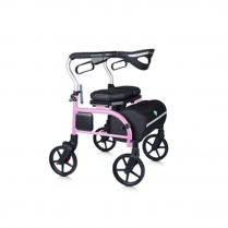 Evolution Trillium Walker (Rollator), Regular, Pink