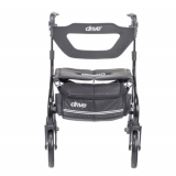 Drive® Nitro Sprint Rollator, Hemi, Black