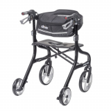 Drive® Nitro Sprint Rollator, Hemi, Black