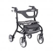 Drive® Nitro Sprint Rollator, Standard, Black