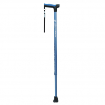 Drive® Airgo Comfort-Plus Aluminum Cane, Derby Handle, Blue