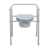Drive&reg; Folding Steel Commode