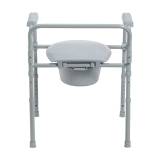 Drive&reg; Folding Steel Commode