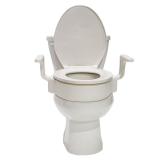 MOBB® 4" Raised Toilet Seat w/Handles, Standard