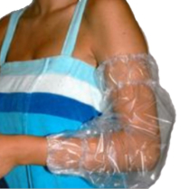 Showereez Moisture Protector, Adult Mid-Arm, Large