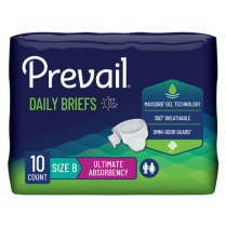 Prevail&reg; Unisex Bariatric Incontinence Brief, Size B (70" - 100")