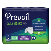 Prevail&reg; Unisex Bariatric Incontinence Brief, Size C (90" - 110")