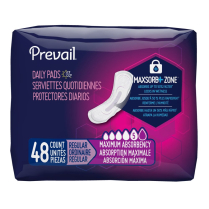 Prevail® Bladder Control Pad - Maximum Absorbency, 11"