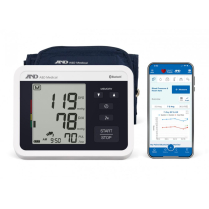 A&D Medical® Voice Guided Blood Pressure Monitor w/Wide Range Cuff