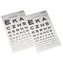 Snellen Eye Chart, 10 Foot