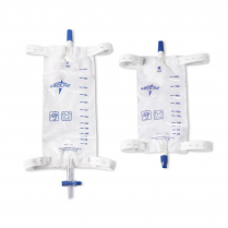 Medline® Leg Bags w/Slide-Tap Drainage Port