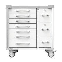 Canada Medcart Side-by-Side Medication Cart