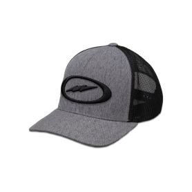 STORM 3D OVAL BOLT TRUCKER HAT HEATHER