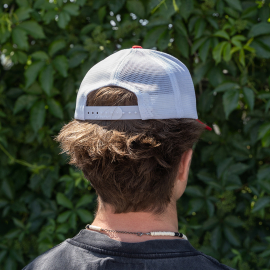 STORM FLIPSIDE HAT (RED/WHITE)