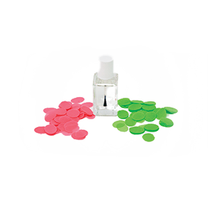 NEON GREEN PATCHES-(PACK OF 100)