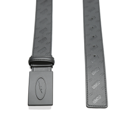 STORM BLACK LEATHER BELT