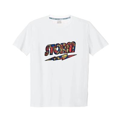 STORM STATEMENT PERFORMANCE TEE (WHITE)