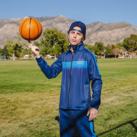 STORM NATION BLUE HORIZON ZIP PULLOVER