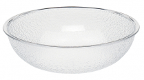 PSB10 Bowl pebbled 10" clear