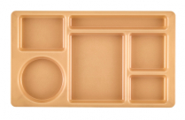 915CW Tray 2 compartment beige