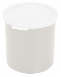 CP12 Crock 1.2qt w/lid white
