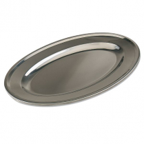 574186 Oval platter 24" s/s