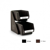 4840-06 2 tier rack black complete