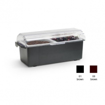 4740-01 Condiment tray 2qt brn