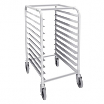 589110 Bun pan rack 10 shelf alum unassembled