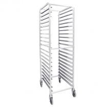 589120 Bun pan rack 20 shelf alum unassembled