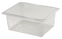 25CLRCW Colander 1/2 x 5" clear