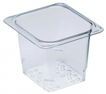 65CLRCW Colander 1/6 x 5" clear