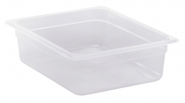 24PP Translucent food pan 1/2 x 4"