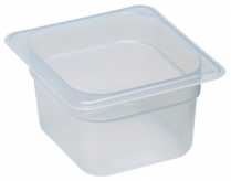 64PP Translucent food pan 1/6 x 4"