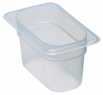 94PP Translucent food pan 1/9 x 4"